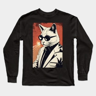 Mafia cat Long Sleeve T-Shirt